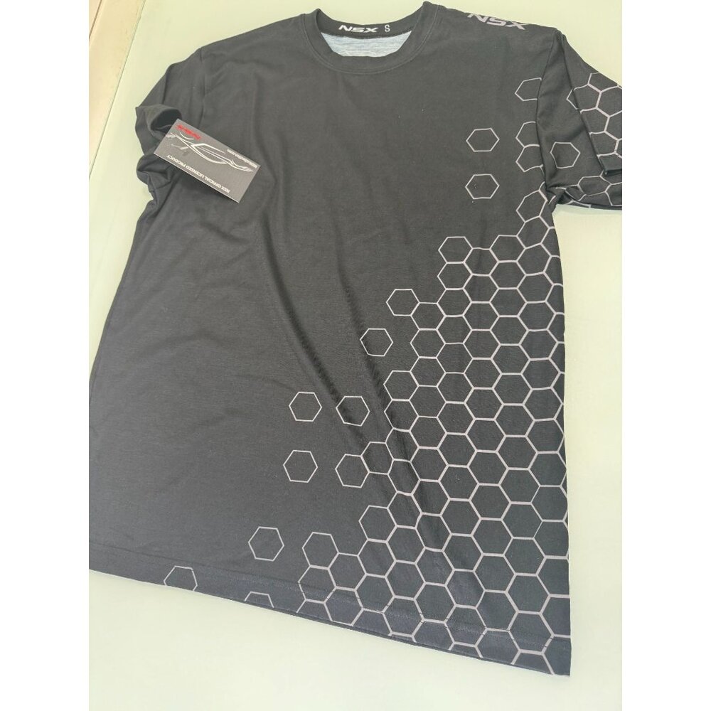 Acura NSX Base layer Shirt Mens Small S Performance Activewear Stretch Black New